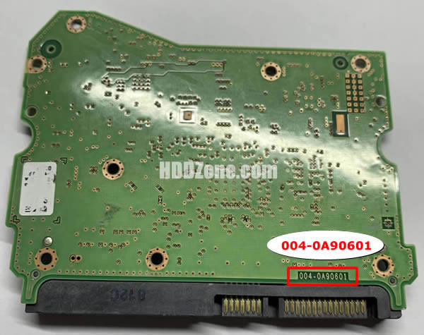 004-0A90601 WD Harddisk Printplade