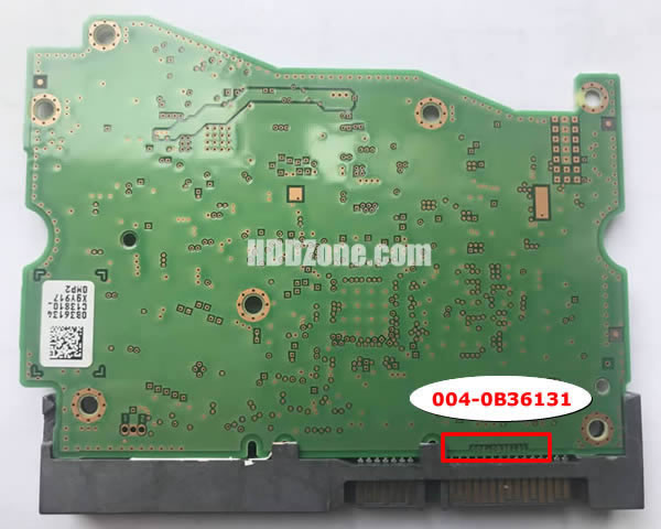 004-0B36131 WD Harddisk Printplade
