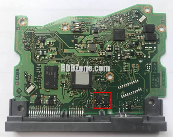 004-0B36131 WD Harddisk Printplade