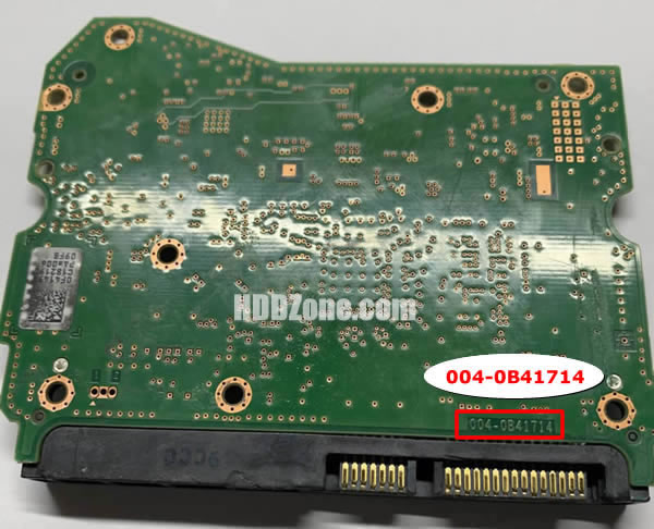 004-0B41714 WD Harddisk Printplade