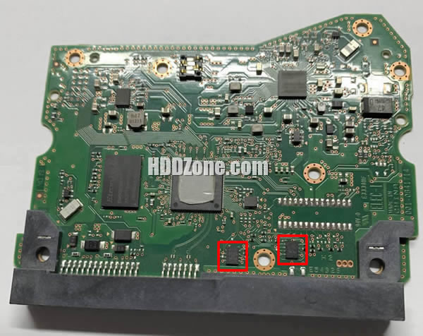 004-0B41714 WD Harddisk Printplade