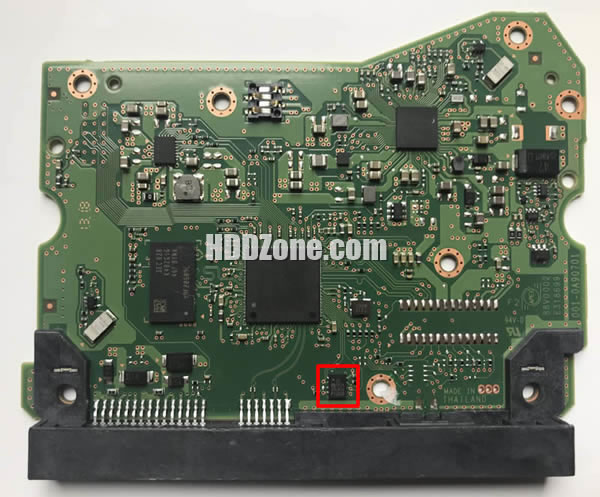 006-0A90701 WD Harddisk Printplade