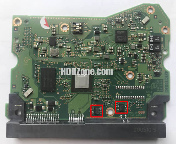 006-0B40385 WD Harddisk Printplade