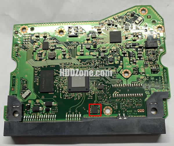 006-0B40829 WD Harddisk Printplade