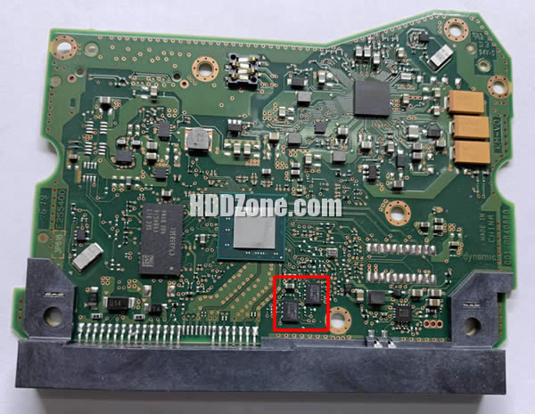 006-0B40880 WD Harddisk Printplade