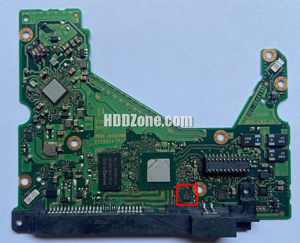 006-0B44198 WD Harddisk Printplade