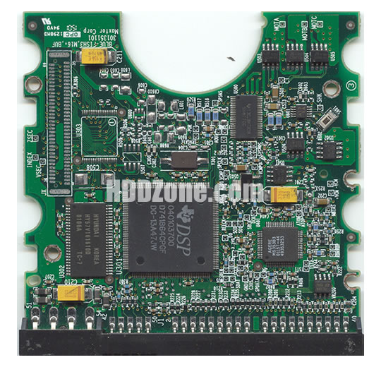 040103700 Maxtor Harddisk Printplade