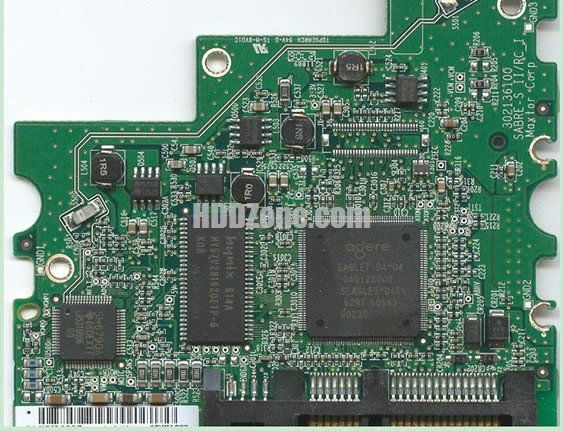 040128000 Maxtor Harddisk Printplade