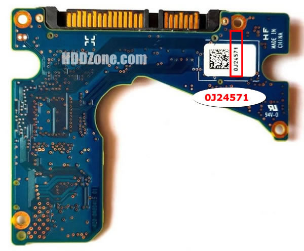 0A90415 Hitachi Harddisk Printplade