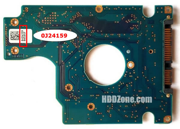 0J24159 Hitachi Harddisk Printplade