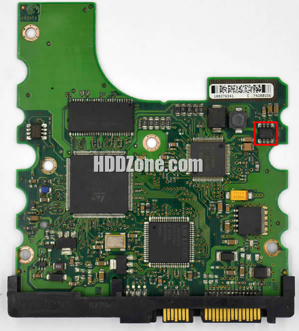 100276340 Seagate Harddisk Printplade