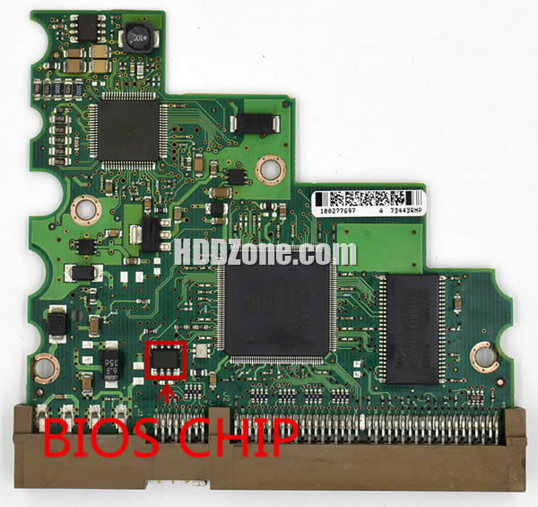 100300639 Seagate Harddisk Printplade