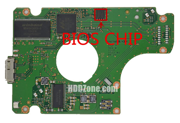 100760718 Seagate Harddisk Printplade