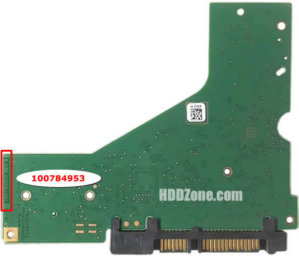 100784953 Seagate Harddisk Printplade