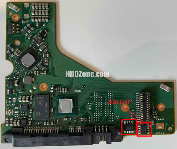 100803545 Seagate Harddisk Printplade