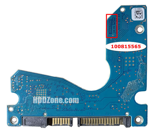 100815565 Seagate Harddisk Printplade