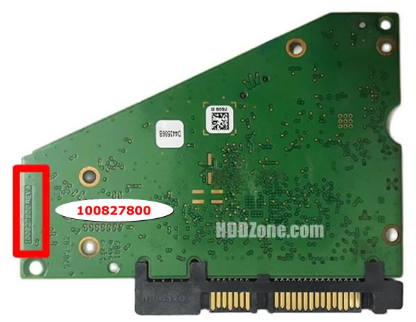 100827800 Seagate Harddisk Printplade