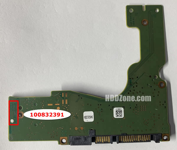 100832391 Seagate Harddisk Printplade