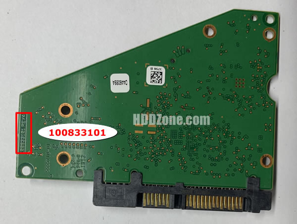 100833101 Seagate Harddisk Printplade