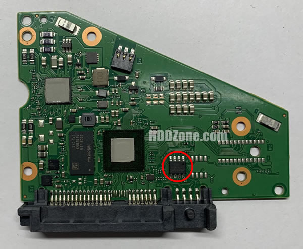 100833101 Seagate Harddisk Printplade