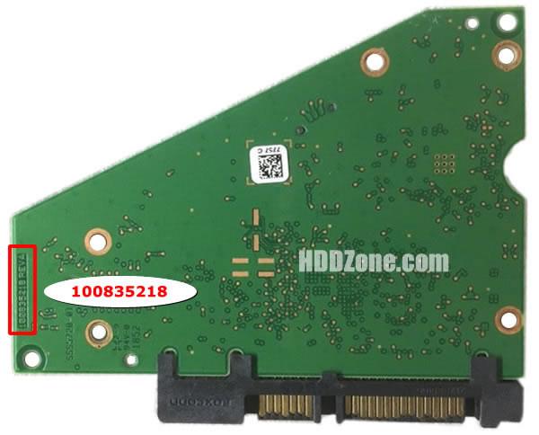 100835218 Seagate Harddisk Printplade