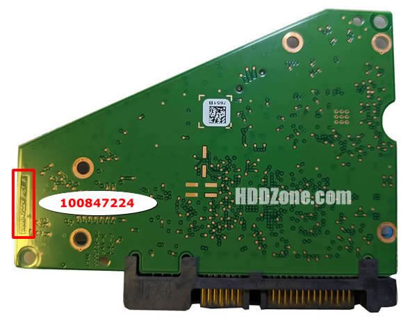100847224 Seagate Harddisk Printplade