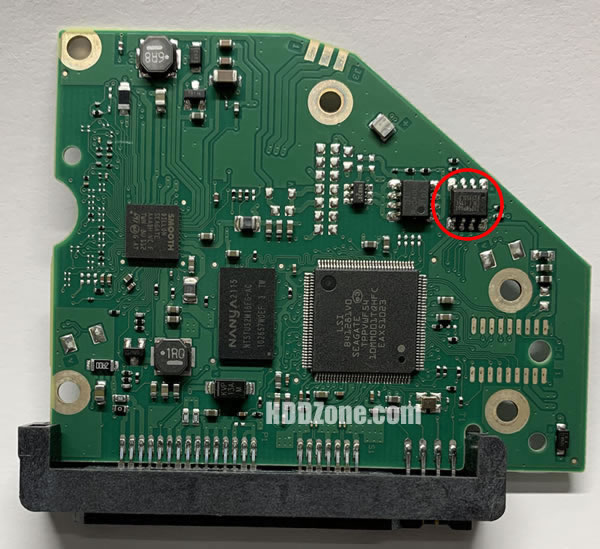 100849237 Seagate Harddisk Printplade