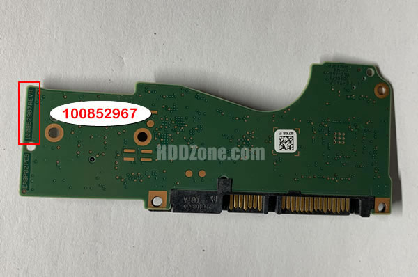 100852967 Seagate Harddisk Printplade