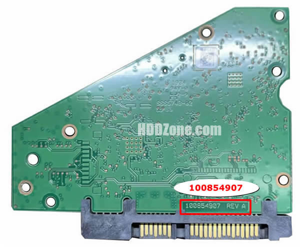 100854907 Seagate Harddisk Printplade