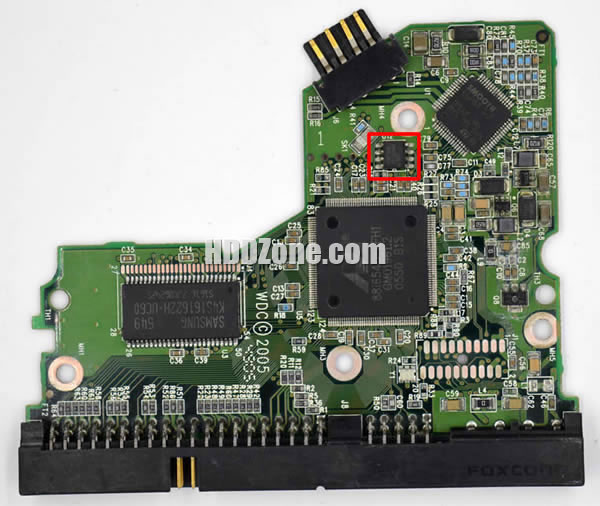 2060-701314-002 WD Harddisk Printplade