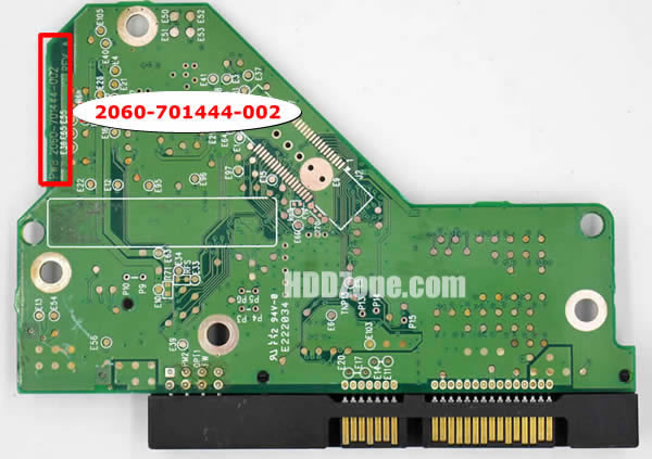 2060-701444-002 WD Harddisk Printplade