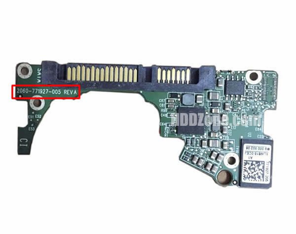 2060-771927-005 WD Harddisk Printplade