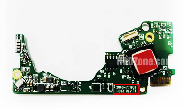 2060-771939-003 WD Harddisk Printplade