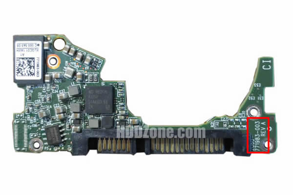 2060-771983-003 WD Harddisk Printplade