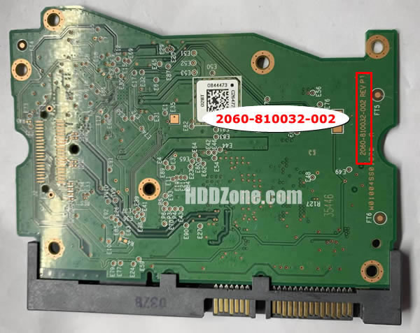 2060-810032-002 WD Harddisk Printplade