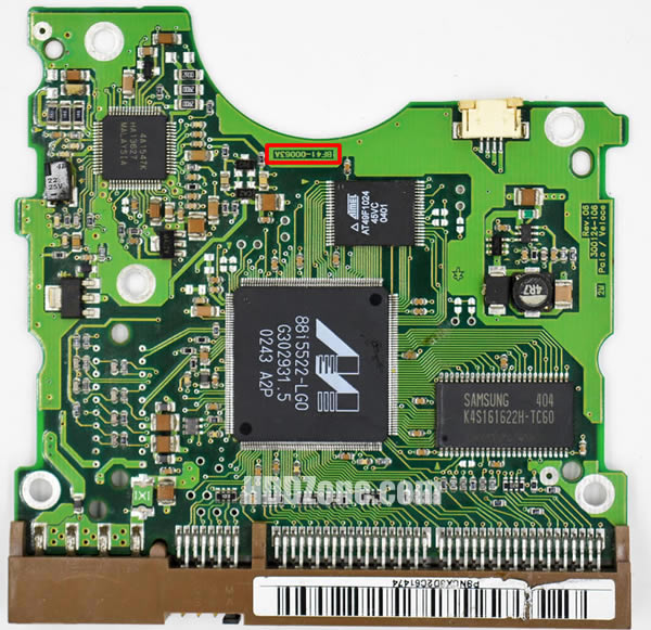 BF41-00063A Samsung Harddisk Printplade