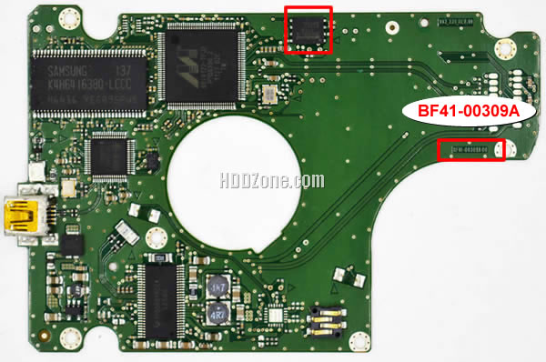BF41-00309A Samsung Harddisk Printplade
