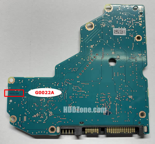 G0022A Toshiba Harddisk Printplade