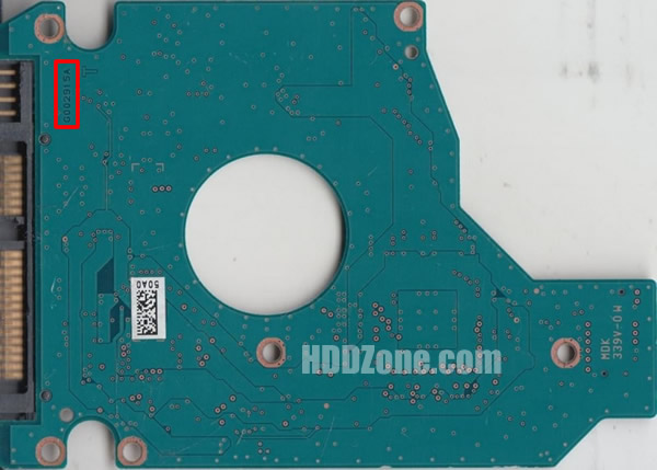 G002915A Toshiba Harddisk Printplade