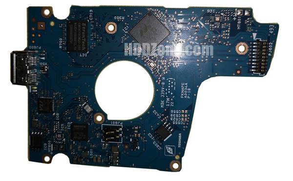 G0034A Toshiba Harddisk Printplade
