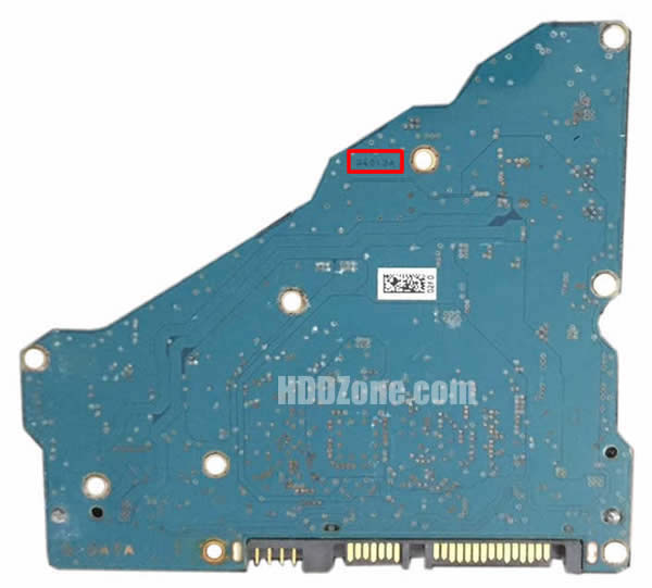 G4013A Toshiba Harddisk Printplade