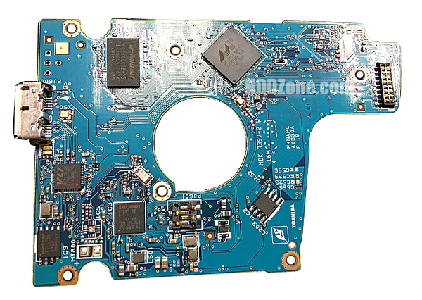 G4330A Toshiba Harddisk Printplade